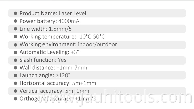 Multifunctional 12 Lines 3D Laser Level Self-Leveling